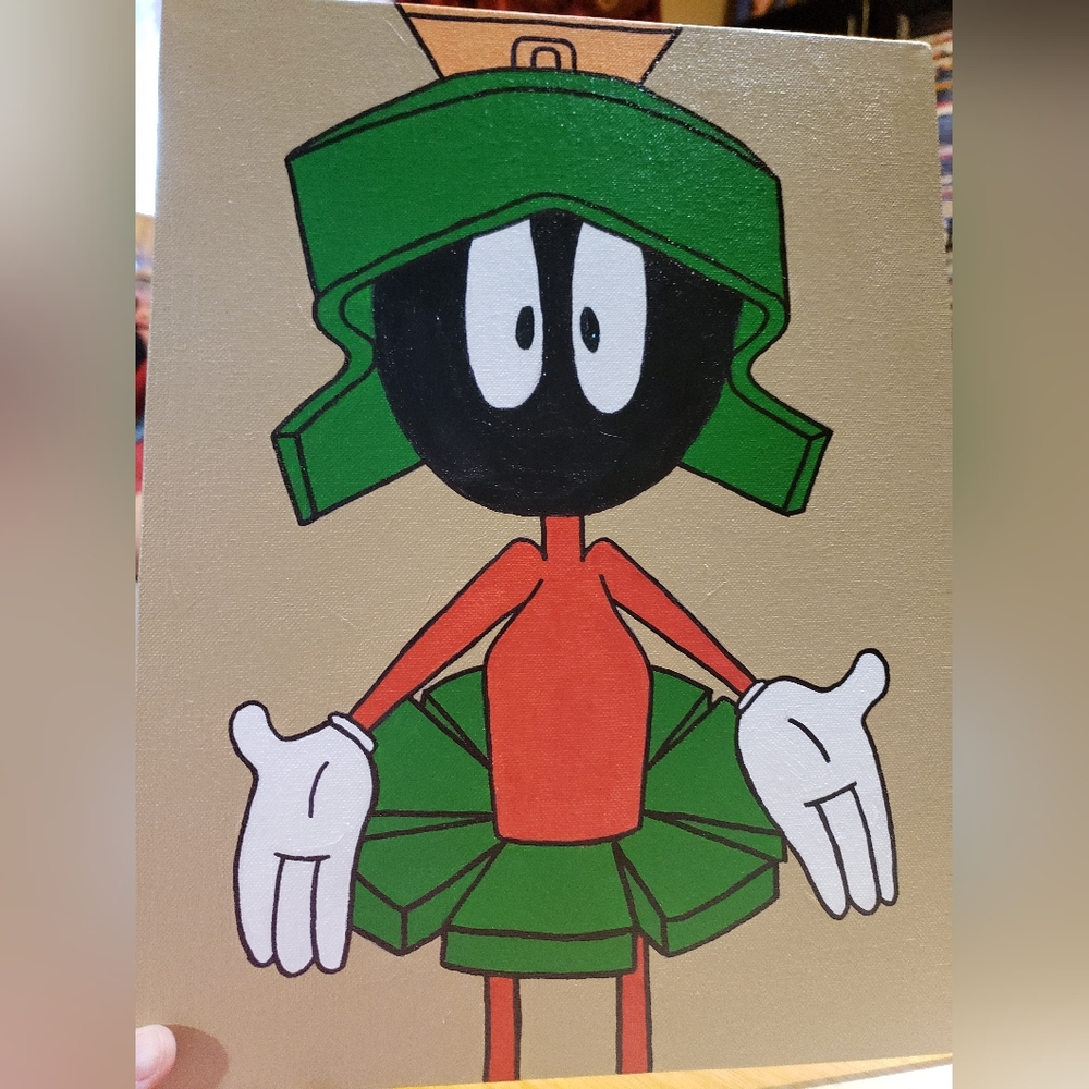 Marvin The Martian Painting